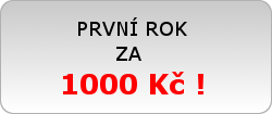 První rok za 1000 Kč!